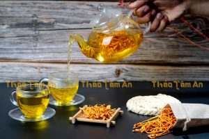 Pha trà Đông Trùng Hạ Thảo uống hàng ngày giúp nâng cao sức khỏe